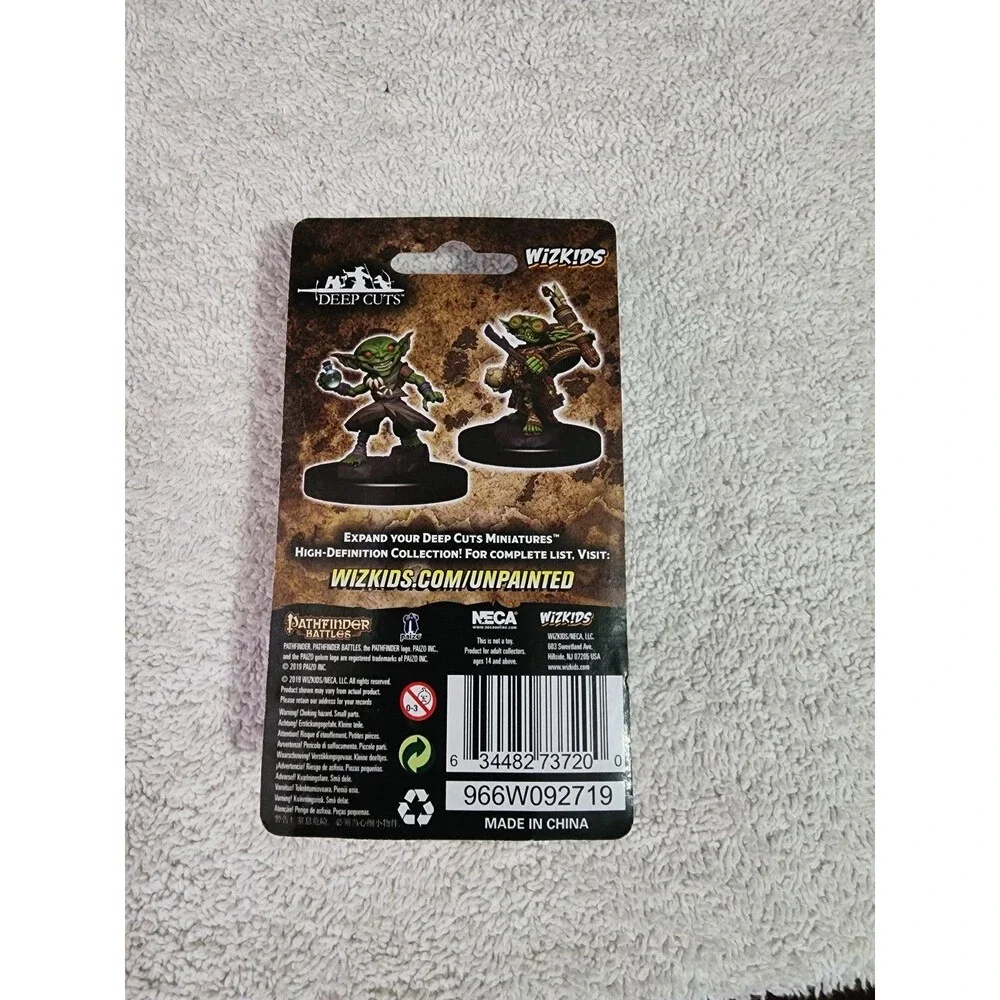 Pathfinder Battles Deep Cuts WizKids Male Goblin Alchemist